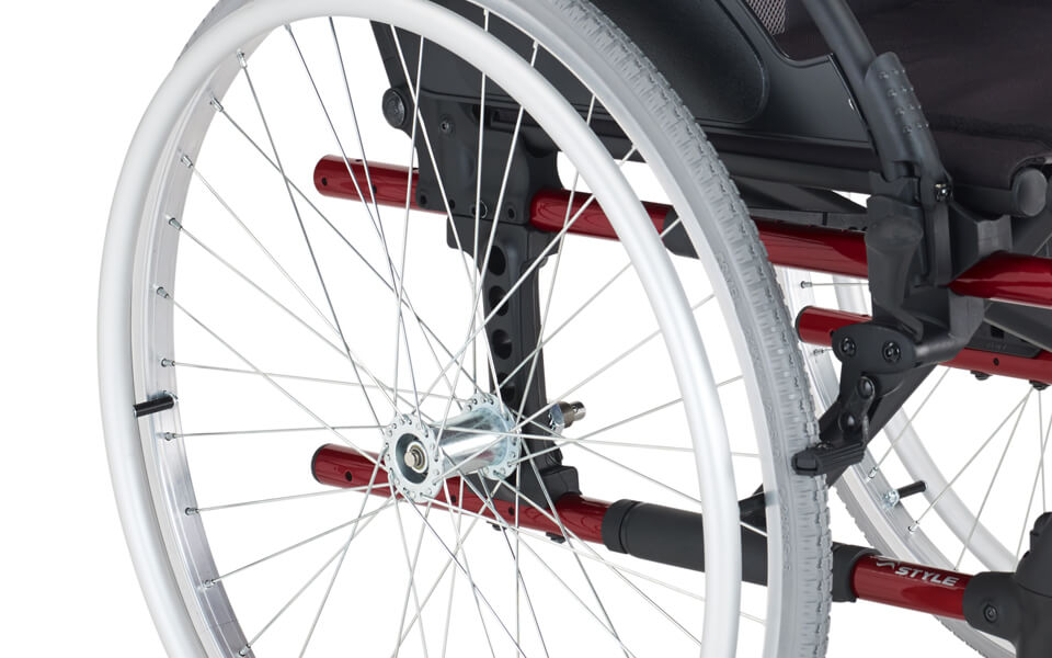 Aluminiowy wózek zapewniający najwyższą niezawodność.